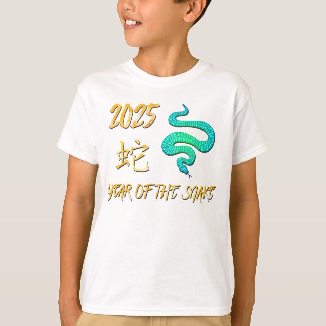 2025 Year Of The Snake T-Shirt (Front)