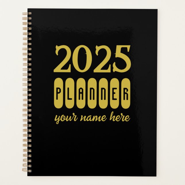 2025 Year  Planner (Front)