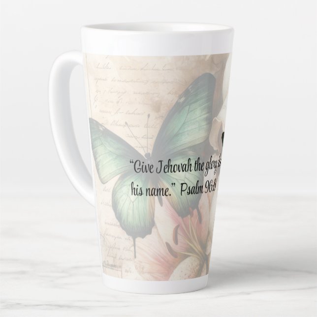 2025 Year Text Coffee Mug for Jehovah's Witnesses (Left Angle)