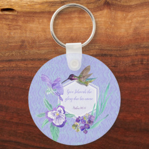 2025 year text Give Jehovah glory Key Ring