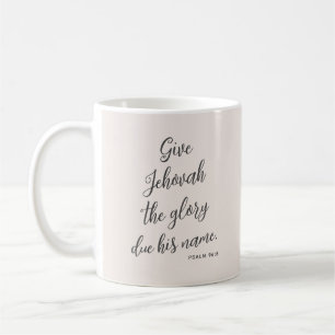 2025 Year Text of Jehovah's Witnesses   JW Coffee Mug