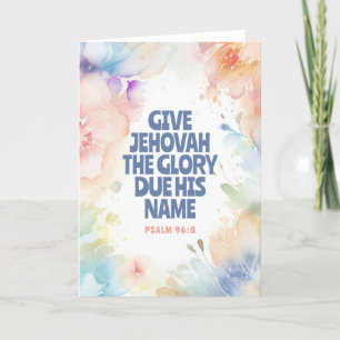 2025 Yeartext Gift JW Greeting Card