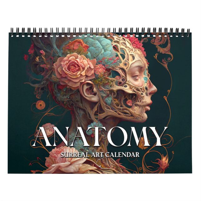 2026 Anatomy Surreal Art Calendar (Cover)