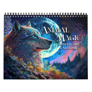 2026 Animal Magic Fantasy Art Calendar