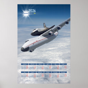 2026 Antonov An-225 "Mriya" Tribute Calendar Poster