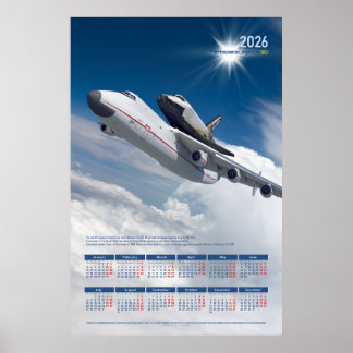 2026 Antonov An-225 Mriya Tribute Poster Calendar