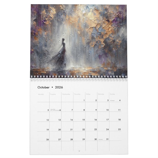 2026 Artistic Impressions Calendar (Australian) (Oct 2026)