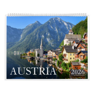 2026 Austria nature & landscape photo Calendar