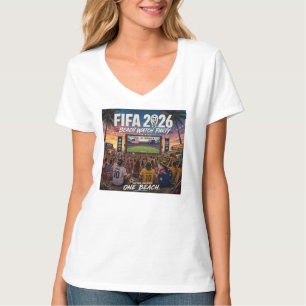 2026 Beach Watch Party USA vs Australia T‑Shirt T-Shirt
