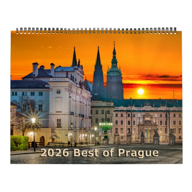 2026 Best of Prague Calendar (Cover)