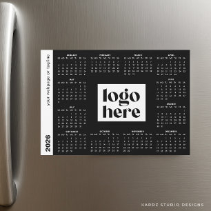 2026 Business Branded Custom Color Calendar