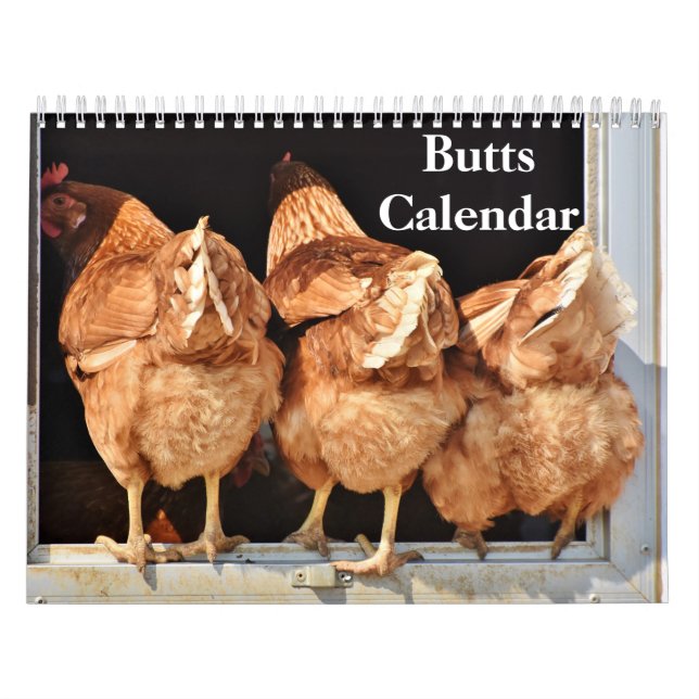 2026 Butts Calendar (Cover)