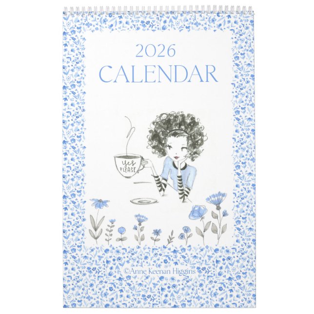 2026 Calendar 17 x 11 / Anne Keenan Higgins (Cover)