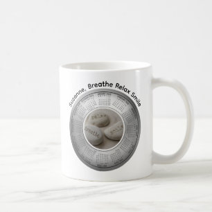 2026 Calendar Breathe Relax Smile Coffee Mug