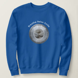 2026 Calendar Breathe Relax Smile Sweatshirt