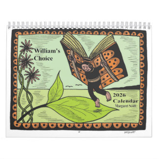 2026 calendar featuring artwork by Margaret Scott