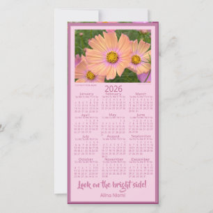  2026 Calendar  Holiday Card