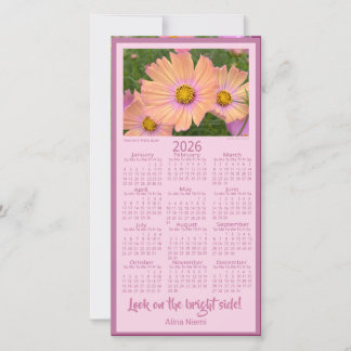 2026 Calendar Holiday Card