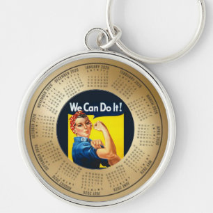 2026 Calendar Keychain We Can Do It