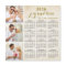 2026 Calendar Magnet for Fridge Custom Photo Beige