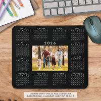 2026 Calendar One Photo Personalised Custom Colour