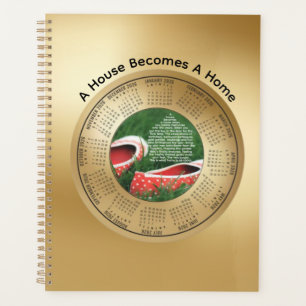 2026 Calendar Planner A House Becomes A Home