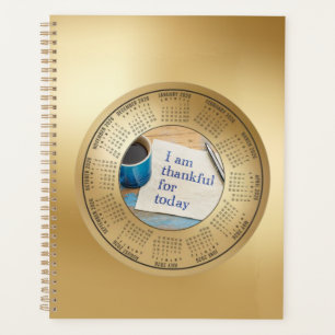 2026 Calendar Planner I Am Thankful For Today