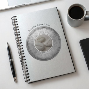 2026 Calendar Planner Quote Breathe Smile Relax