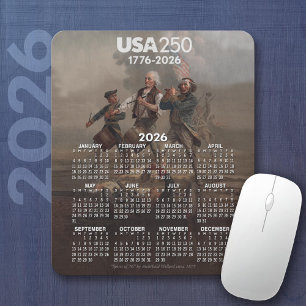 2026 Calendar - Spirit of 76 - America's 250th Mouse Mat