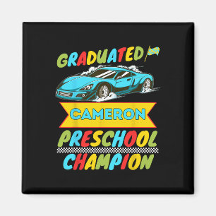 2026 Cameron Personalised Last Day Of Preschool Gr Magnet