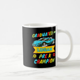 2026 Car Logan Personalised Last Day Of Pre K Grad Coffee Mug