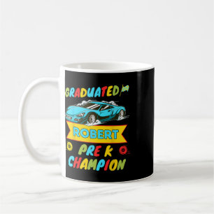 2026 Car Robert Personalised Last Day Of Pre K Gra Coffee Mug