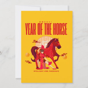 2026 Chinese New Year Horse  Announcement