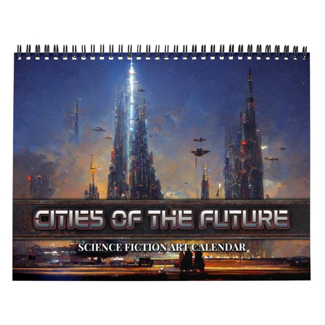 2026 Cities Of The Future 3 Science Fiction Calendar (Cover)