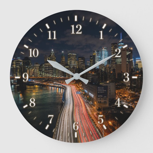 2026 City Night Watch Large Clock (Front)
