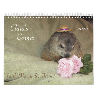2026 Clara's Corner Groundhog Calendar F