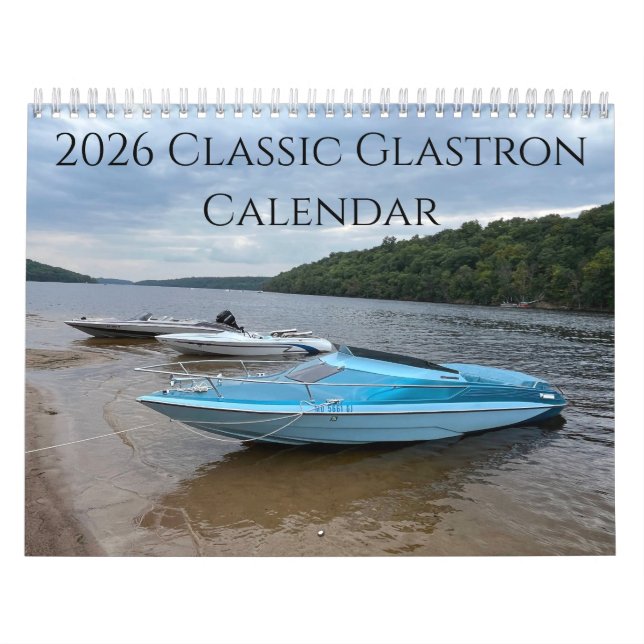 2026 Classic Glastron Calendar (Cover)