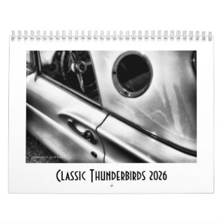 2026 Classic Thunderbirds Calendar