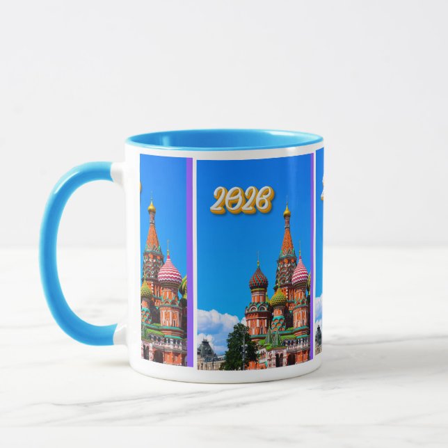 “2026 – Colors of Moscow” Mug (Left)