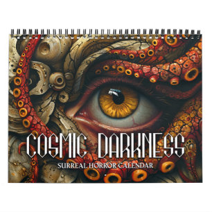 2026 Cosmic Darkness 3 Surreal Horror Calendar