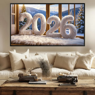 2026 Cozy Lodge Print   Samsung Frame TV Art