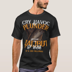 2026 Cry Havoc Plunder Halibut of War T-Shirt