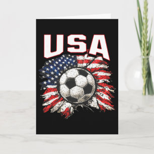 2026 Cup Flag Soccer Pride Fun Family Usa Card