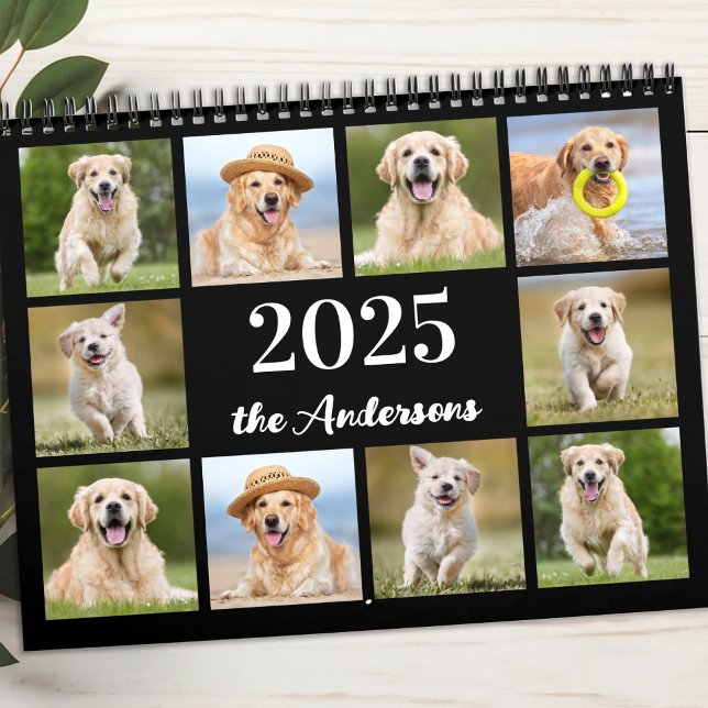 2026 Custom Photo Family Pet Dog Create Your Own Calendar (Creator Uploaded)