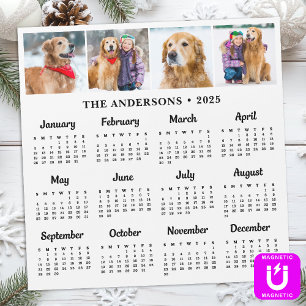 2026 Custom Photo Pet Dog Family 12 Month Calendar