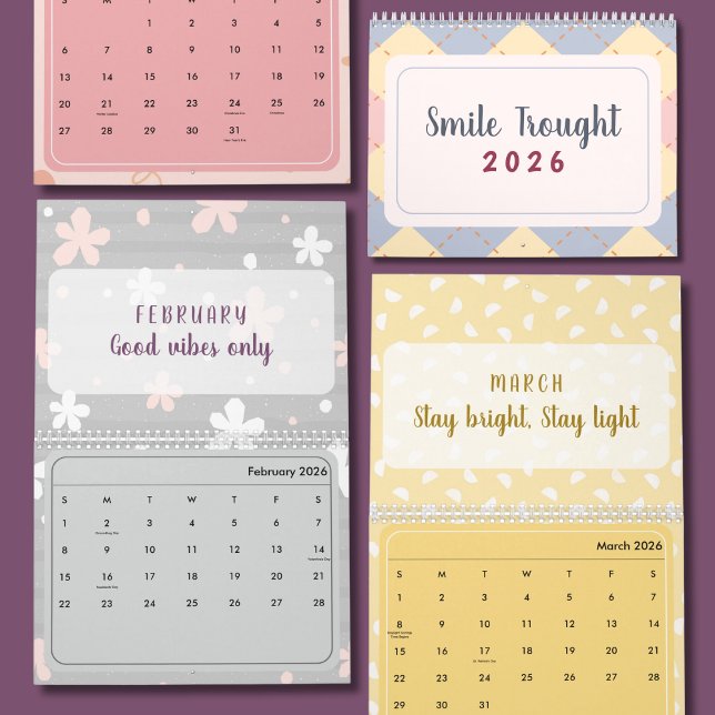 2026 Cute Quote Calendar (Creator Uploaded)