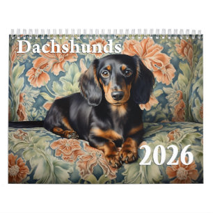 2026 Dachshunds Calendar