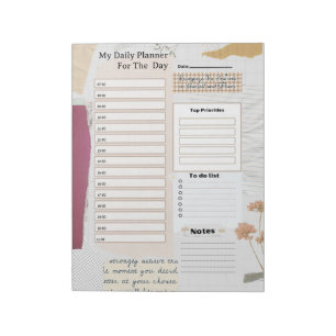 2026 Daily Planner One Page per Day To Do List Notepad