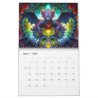 2026 Dragon Art Calendar