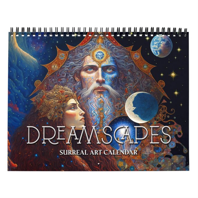 2026 Dreamscapes 2 Surreal Visionary Art Calendar (Cover)